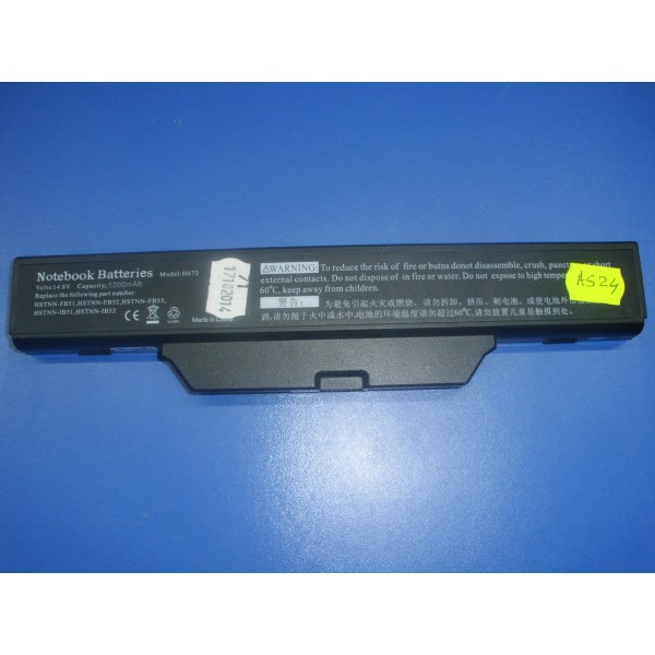 Acumulator laptop compatibil second hand ca Nou Hp compaq 6720s 6730s  6735s HSTNN-FB51